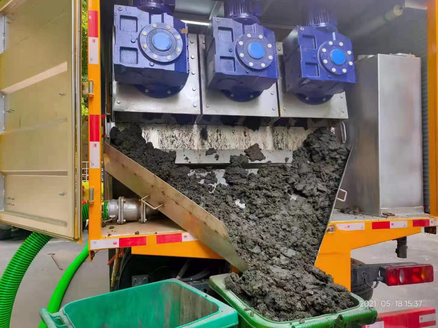浦城化粪池清掏城市维护站-泥浆净化干湿分离处理